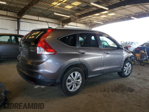 2012 Honda CR-V EX-L with VIN 5J6RM4H75CL012064, listed as a Copart auction lot 51530685 with 190,779 mi miles and Salvage Title. Bid and sale history available at carsss.com. Image 3.