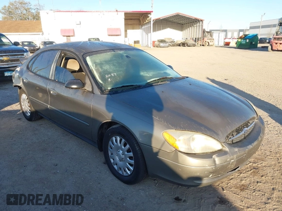 2003 Ford Taurus LX Standard with VIN 1FAFP52U33A235063, listed as a IAAI auction lot 41777293 with 164,125 mi miles and . Bid and sale history available at DreamBid. Image 1.
