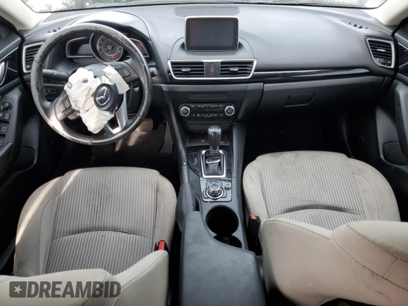2016 Mazda 3 i Touring z VIN JM1BM1W70G1299548, wystawiony jako Copart lot #52575085 z przebiegiem 136 964 mil mil oraz Szkoda całkowita • Salvage title. Historia ofert i sprzedaży dostępna na DreamBid. Obrazek 8.