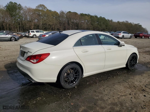 2018 Mercedes-Benz CLA with VIN WDDSJ4GB3JN610196, listed as a Copart auction lot 50212055 with 58,979 mi miles and Salvage Title. Bid and sale history available at carsss.com. Image 3.