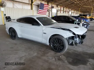 2018 Ford Mustang GT z VIN 1FA6P8CF9J5108759, wystawiony jako Copart lot #59017865 z przebiegiem 79 421 mil mil oraz Szkoda całkowita • Salvage title. Historia ofert i sprzedaży dostępna na DreamBid. Obrazek 4.
