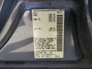 2013 Nissan Altima SL with VIN 1N4BL3AP9DC114568, listed as a Copart auction lot 61052475 with 145,577 mi miles and Salvage title. Bid and sale history available at DreamBid. Image 12.