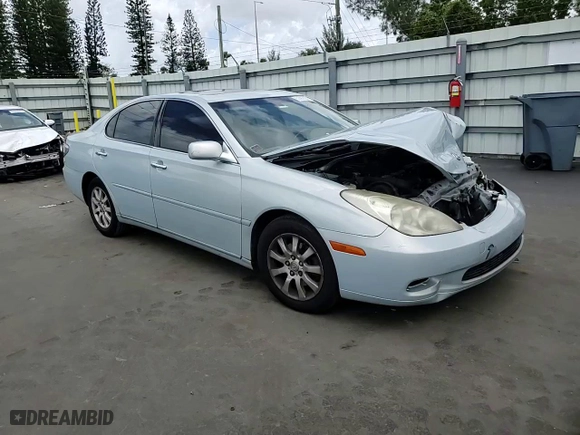 2004 Lexus ES 330 with VIN JTHBA30G345034252, listed as a Copart auction lot 51592635 with 162,382 mi miles and Salvage Title. Bid and sale history available at carsss.com. Image 11.