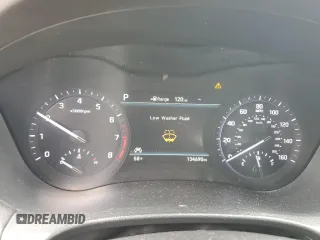 2018 Genesis G80 3.3T Sport with VIN KMHGN4JB0JU219098, listed as a Copart auction lot 46802975 with 134,690 mi miles and Salvage Title. Bid and sale history available at carsss.com. Image 9.