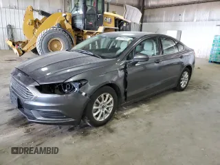 2017 Ford Fusion S with VIN 3FA6P0G76HR163276, listed as a Copart auction lot 50237305 with 18,148 mi miles and Salvage Title. Bid and sale history available at carsss.com. Image 1.