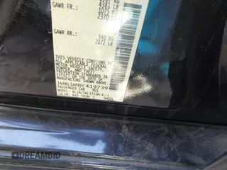 2015 Nissan Altima SL z VIN 1N4BL3AP8FC419739, wystawiony jako IAAI lot #41658277 z przebiegiem 184 627 mil mil oraz . Historia ofert i sprzedaży dostępna na DreamBid. Obrazek 9.