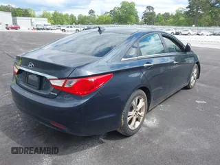 2011 Hyundai Sonata SE with VIN 5NPEC4AC2BH284055, listed as a IAAI auction lot 41921577 with 202,114 mi miles. Bid and sale history available at carsss.com. Image 4.