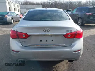 2015 Infiniti Q50 Premium z VIN JN1BV7AR8FM417712, wystawiony jako IAAI lot #41427839 z przebiegiem 88 424 mil mil oraz . Historia ofert i sprzedaży dostępna na DreamBid. Obrazek 15.