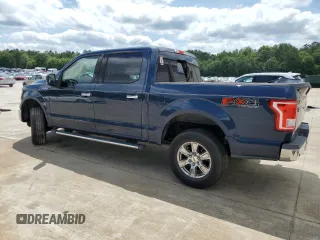 2016 Ford F-150 XLT with VIN 1FTEW1EF1GFB62329, listed as a Copart auction lot 58392935 with 76,169 mi miles and Salvage title. Bid and sale history available at DreamBid. Image 2.