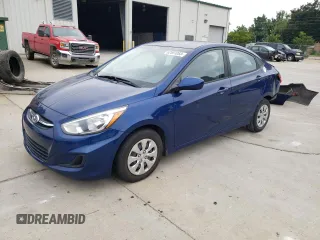 2015 Hyundai Accent GLS with VIN KMHCT4AE4FU886410, listed as a Copart auction lot 62561083 with 124,306 mi miles. Bid and sale history available at carsss.com. Image 1.
