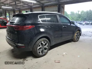 2021 Kia Sportage EX with VIN KNDPN3AC3M7844248, listed as a Copart auction lot 59754705 with 93,539 mi miles and Salvage title. Bid and sale history available at DreamBid. Image 3.