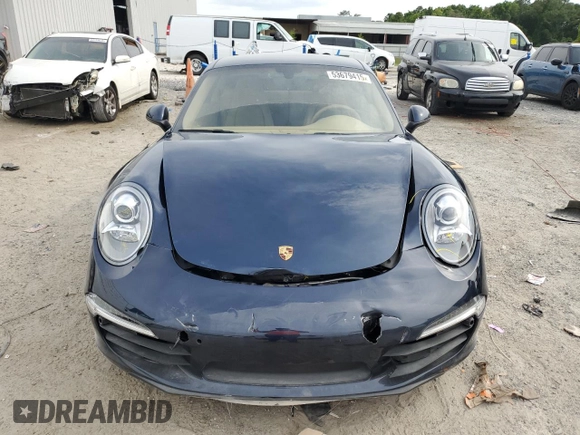 2014 Porsche 911 Carrera with VIN WP0AA2A99ES106694, listed as a Copart auction lot 53679415 with 36,039 mi miles and Salvage Title. Bid and sale history available at carsss.com. Image 5.