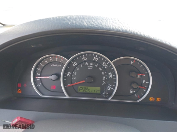 2009 Kia Sorento LX with VIN KNDJD735095872431, listed as a IAAI auction lot 41785965 with 205,117 mi miles. Bid and sale history available at carsss.com. Image 7.