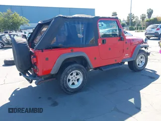 2005 Jeep Wrangler Unlimited with VIN 1J4FA44S65P324248, listed as a IAAI auction lot 42235190 with 86,971 mi miles and . Bid and sale history available at DreamBid. Image 4.