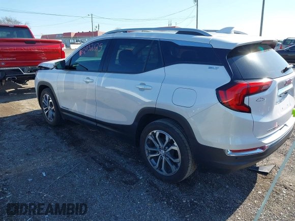2020 GMC Terrain SLT with VIN 3GKALPEV7LL146609, listed as a IAAI auction lot 42032125 with 48,178 mi miles. Bid and sale history available at carsss.com. Image 3.