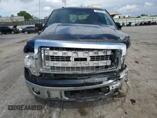 2014 Ford F-150 XL with VIN 1FTFW1CF6EFC07818, listed as a Copart auction lot 56003585 with 153,562 mi miles and Salvage title. Bid and sale history available at DreamBid. Image 5.