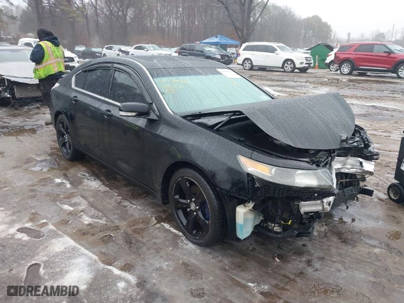 2012 Acura TL Tech Auto with VIN 19UUA9F52CA011099, listed as a IAAI auction lot 41509481 with 173904 miles. Bid and sale history available at carsss.com. Image 1.