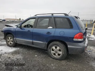 2006 Hyundai Santa Fe GLS with VIN KM8SC73D06U098659, listed as a Copart auction lot 87702155 with 164,576 mi miles and Salvage Title. Bid and sale history available at carsss.com. Image 2.