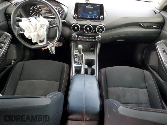 2021 Nissan Sentra SR with VIN 3N1AB8DV2MY277217, listed as a Copart auction lot 51702815 with 48,758 mi miles and Salvage Title. Bid and sale history available at DreamBid. Image 8.