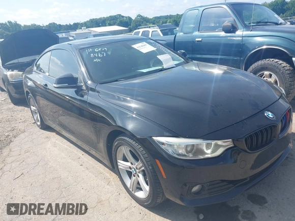 2014 BMW 4 Series 428i xDrive with VIN WBA3N5C52EF716998, listed as a IAAI auction lot 42548467 with 212,418 mi miles and . Bid and sale history available at DreamBid. Image 1.