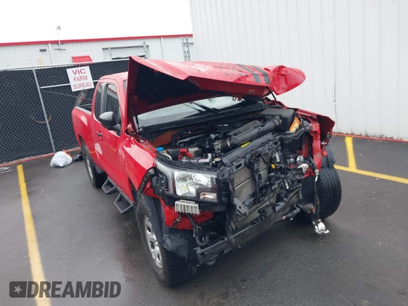 2022 Nissan Frontier SV with VIN 1N6ED1CMXNN678552, listed as a IAAI auction lot 40795238 with 36,610 mi miles and . Bid and sale history available at DreamBid. Image 1.
