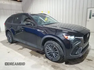 2025 Mazda CX-70 Preferred with VIN JM3KJBHD0S1117705, listed as a Copart auction lot 53974605 with 13,658 mi miles and Clean Title. Bid and sale history available at DreamBid. Image 4.