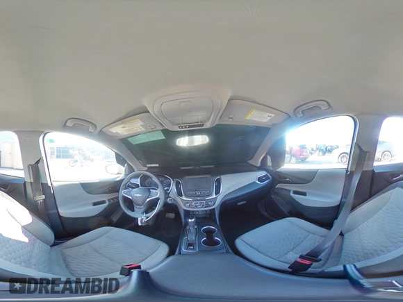 2018 Chevrolet Equinox LS with VIN 2GNAXHEV9J6118339, listed as a Copart auction lot 50763375 with 135,224 mi miles and Salvage Title. Bid and sale history available at DreamBid. Image 14.
