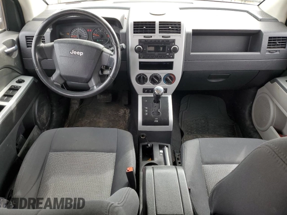 2008 Jeep Compass Sport with VIN 1J8FF47W68D639328, listed as a Copart auction lot 50756395 with 242,557 mi miles and Salvage Title. Bid and sale history available at carsss.com. Image 8.
