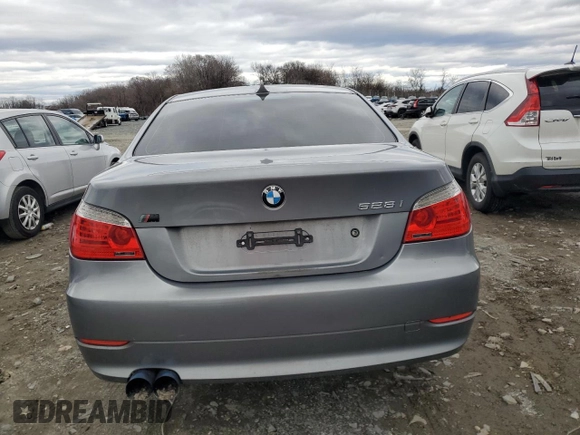 2010 BMW 5 Series 528i xDrive with VIN WBANV1C50AC445193, listed as a Copart auction lot 48023985 with 151,606 mi miles and Salvage Title. Bid and sale history available at carsss.com. Image 6.