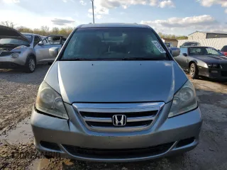 2007 Honda Odyssey EX-L with VIN 5FNRL38777B030285, listed as a Copart auction lot 52752985 with 293,414 mi miles and Salvage Title. Bid and sale history available at carsss.com. Image 5.