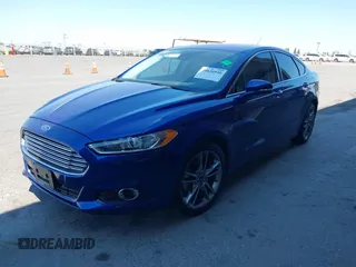2016 Ford Fusion Titanium with VIN 3FA6P0K96GR357006, listed as a IAAI auction lot 39820940 with 24,898 mi miles. Bid and sale history available at carsss.com. Image 2.