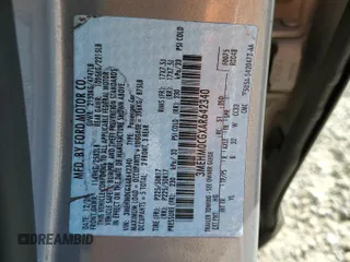 2010 Mercury Milan Premier with VIN 3MEHM0CGXAR642340, listed as a Copart auction lot 73208894 with 151,282 mi miles and Salvage Title. Bid and sale history available at carsss.com. Image 12.