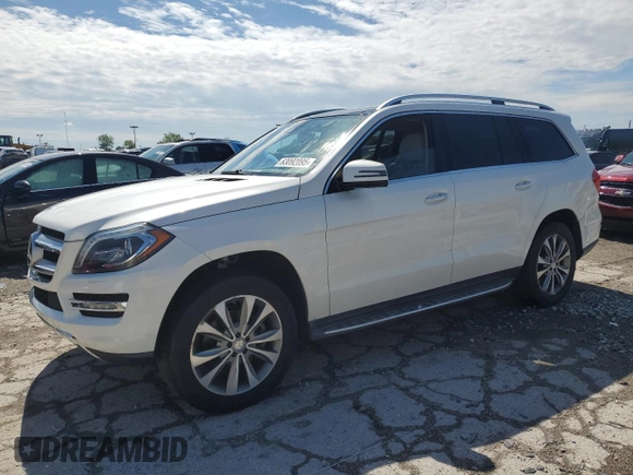 2014 Mercedes-Benz GL 450 with VIN 4JGDF7CE5EA370938, listed as a Copart auction lot 63092095 with 160,563 mi miles and Clean title. Bid and sale history available at DreamBid. Image 1.
