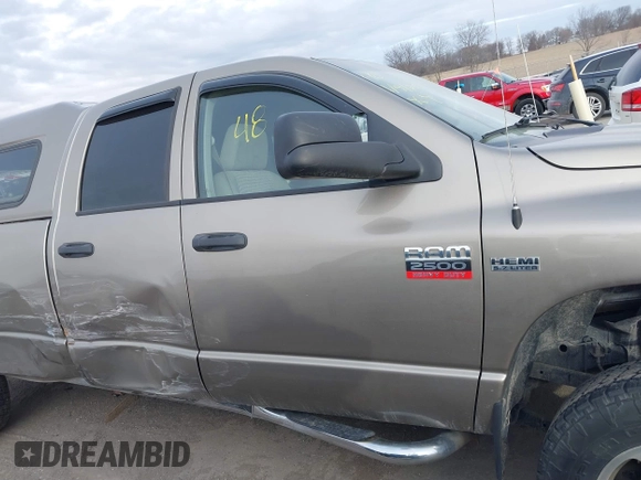 2009 Dodge 2500 SLT with VIN 3D7KS28T19G501829, listed as a IAAI auction lot 41394222 with 142,980 mi miles and . Bid and sale history available at DreamBid. Image 14.