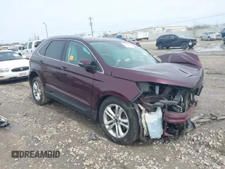 2020 Ford Edge SEL with VIN 2FMPK4J90LBB62772, listed as a IAAI auction lot 41951868 with 1 mi miles. Bid and sale history available at carsss.com. Image 1.