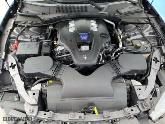 2014 Maserati Ghibli S Q4 with VIN ZAM57RTA7E1089301, listed as a Copart auction lot 69271994 with 58,318 mi miles and Salvage Title. Bid and sale history available at carsss.com. Image 12.