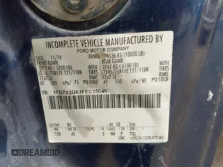 2015 Ford F-250 XL с VIN 1FD7X2B63FEC15046, выставлен на аукционе IAAI как лот 41502647 с пробегом 267 584 миль миль и . История ставок и продаж доступна на DreamBid. Изображение 9.