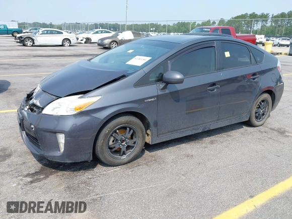 2015 Toyota Prius Four with VIN JTDKN3DU3F0458455, listed as a IAAI auction lot 42389286 with 215,703 mi miles and . Bid and sale history available at DreamBid. Image 2.
