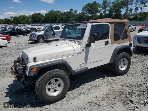 2004 Jeep Wrangler Sport with VIN 1J4FA49S94P751849, listed as a Copart auction lot 55519445 with 139,854 mi miles and Salvage title. Bid and sale history available at DreamBid. Image 1.