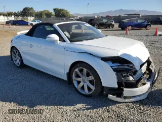 2008 Audi TT 2.0T with VIN TRUMF38J481029768, listed as a Copart auction lot 77896064 with 200,964 mi miles and Salvage Title. Bid and sale history available at carsss.com. Image 4.