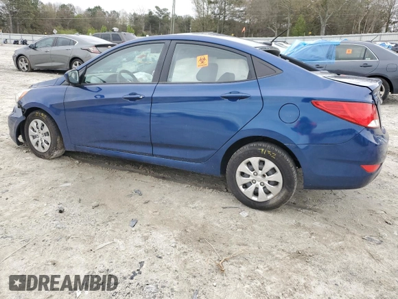 2015 Hyundai Accent GLS with VIN KMHCT4AEXFU890896, listed as a Copart auction lot 49489995 with 155,525 mi miles and Salvage Title. Bid and sale history available at carsss.com. Image 2.