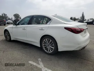 2019 Infiniti Q50 Luxe с VIN JN1EV7AP0KM543598, выставлен на аукционе Copart как лот 55528025 с пробегом 40 168 миль миль и Списание • Salvage title. История ставок и продаж доступна на DreamBid. Изображение 2.