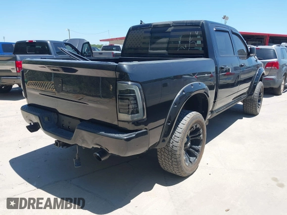 2015 Ram 1500 Big Horn with VIN 1C6RR7LT0FS772787, listed as a IAAI auction lot 42799428 with 41,680 mi miles and . Bid and sale history available at DreamBid. Image 4.