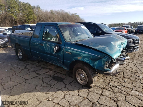 1996 Ford Ranger XL with VIN 1FTCR14U3TTA64932, listed as a Copart auction lot 88159905 with 119,692 mi miles and Salvage Title. Bid and sale history available at carsss.com. Image 4.