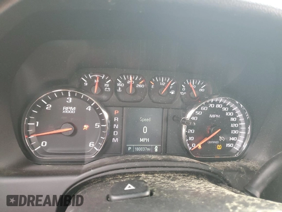 2016 Chevrolet Tahoe Commercial with VIN 1GNLCDEC6GR406943, listed as a Copart auction lot 51538255 with 180,037 mi miles and Salvage title. Bid and sale history available at DreamBid. Image 9.