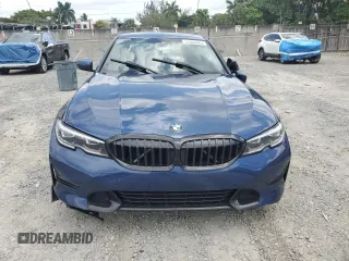 2022 BMW 3 Series 330i with VIN 3MW5R1J05N8C24178, listed as a Copart auction lot 51004985 with 26,665 mi miles and Salvage Title. Bid and sale history available at carsss.com. Image 5.