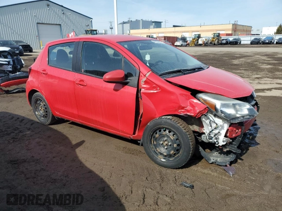2015 Toyota Yaris L z VIN VNKKTUD39FA024366, wystawiony jako Copart lot #48335605 z przebiegiem 149 912 mil mil oraz Szkoda całkowita • Salvage title. Historia ofert i sprzedaży dostępna na DreamBid. Obrazek 4.