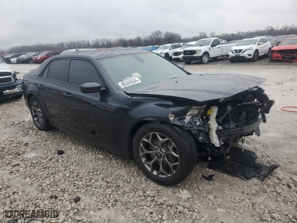 2017 Chrysler 300 with VIN 2C3CCAGG7HH527283, listed as a Copart auction lot 86342634 with 107,530 mi miles and Salvage Title. Bid and sale history available at carsss.com. Image 4.