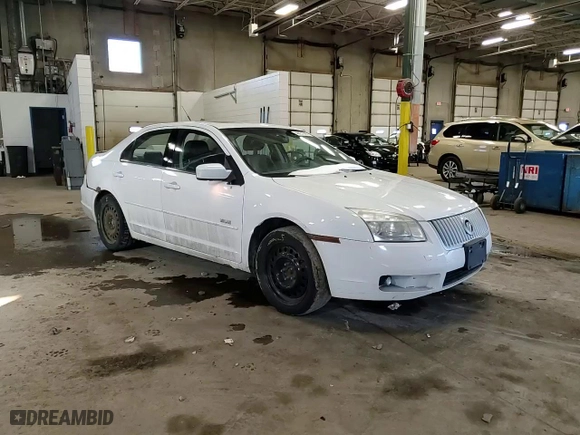2007 Mercury Milan Premier with VIN 3MEHM08Z47R637671, listed as a Copart auction lot 48051685 with 158,564 mi miles and Salvage Title. Bid and sale history available at carsss.com. Image 11.