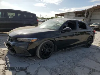 2023 Honda Civic Sport with VIN 2HGFE2F53PH548169, listed as a Copart auction lot 52807745 with 17,369 mi miles and Clean title. Bid and sale history available at DreamBid. Image 1.